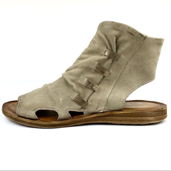 Miz Mooz Shoes - Miz Mooz | Peep Toe Boho Ankle Sandals ‘Fizzy’